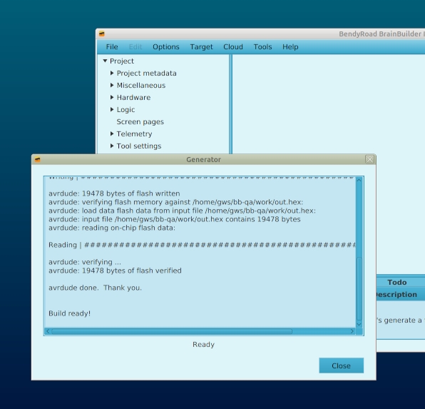 Done flashing firmware