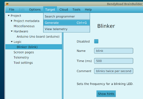 Generate the firmware
