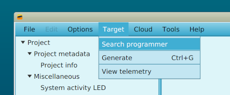 Search development board