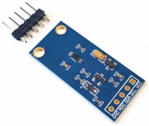 Shown here the GY-30 board containing the sensor