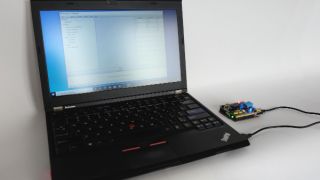 Laptop and development board